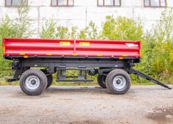 Каталог запчастей для тракторного прицепа Большая земля Бизон 2ПТС-5