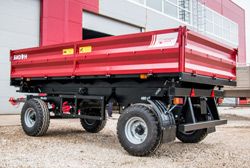 Каталог запчастей для тракторного прицепа Большая земля Бизон 2ПТС-6,5