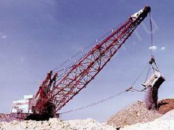 Запчасти для экскаватора (драглайн) Bucyrus 8750