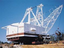 Запчасти для экскаватора (драглайн) Bucyrus W 2000