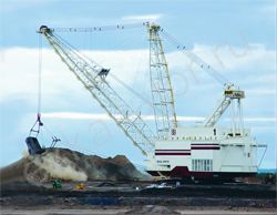 Каталог запчастей для экскаватора (драглайн) Bucyrus 8750 R