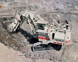 Запчасти для карьерного экскаватора (гидравлический) Bucyrus RH 200