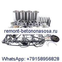 Комплект для капитального ремонта двигателя Yanmar 4TNV88 CASE экскаватора CX50 CX50B CX55B